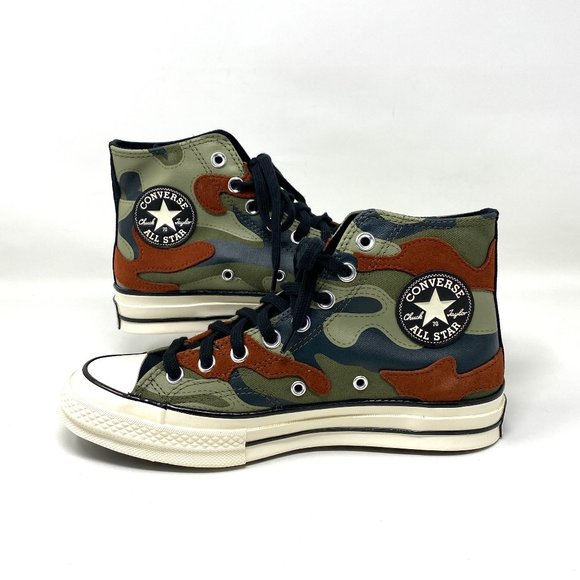 💖MEGA SALE💖Converse CHUCK 70 HI FIELD Surplus Green Canvas Women's 171450C - Picture 6 of 10